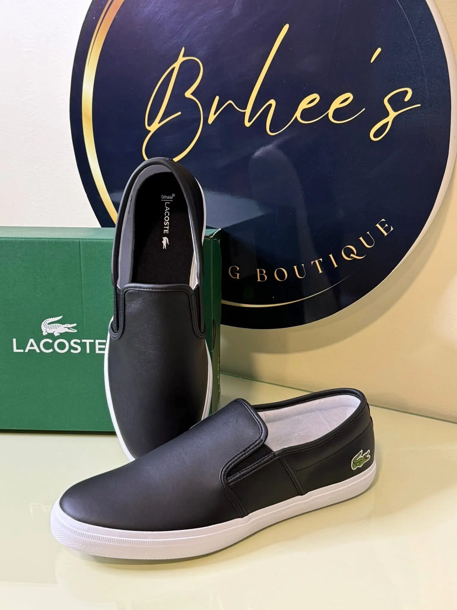 Men's Tatalya Leather Slip-On Sneakers