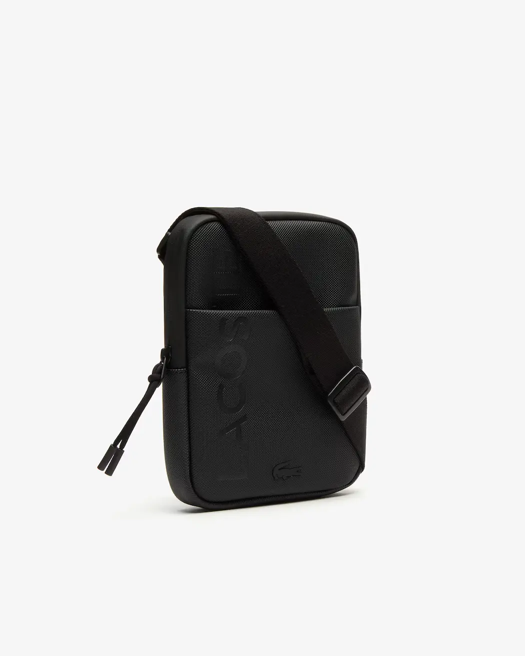 Men's Branded Zippered Small Flat Bag