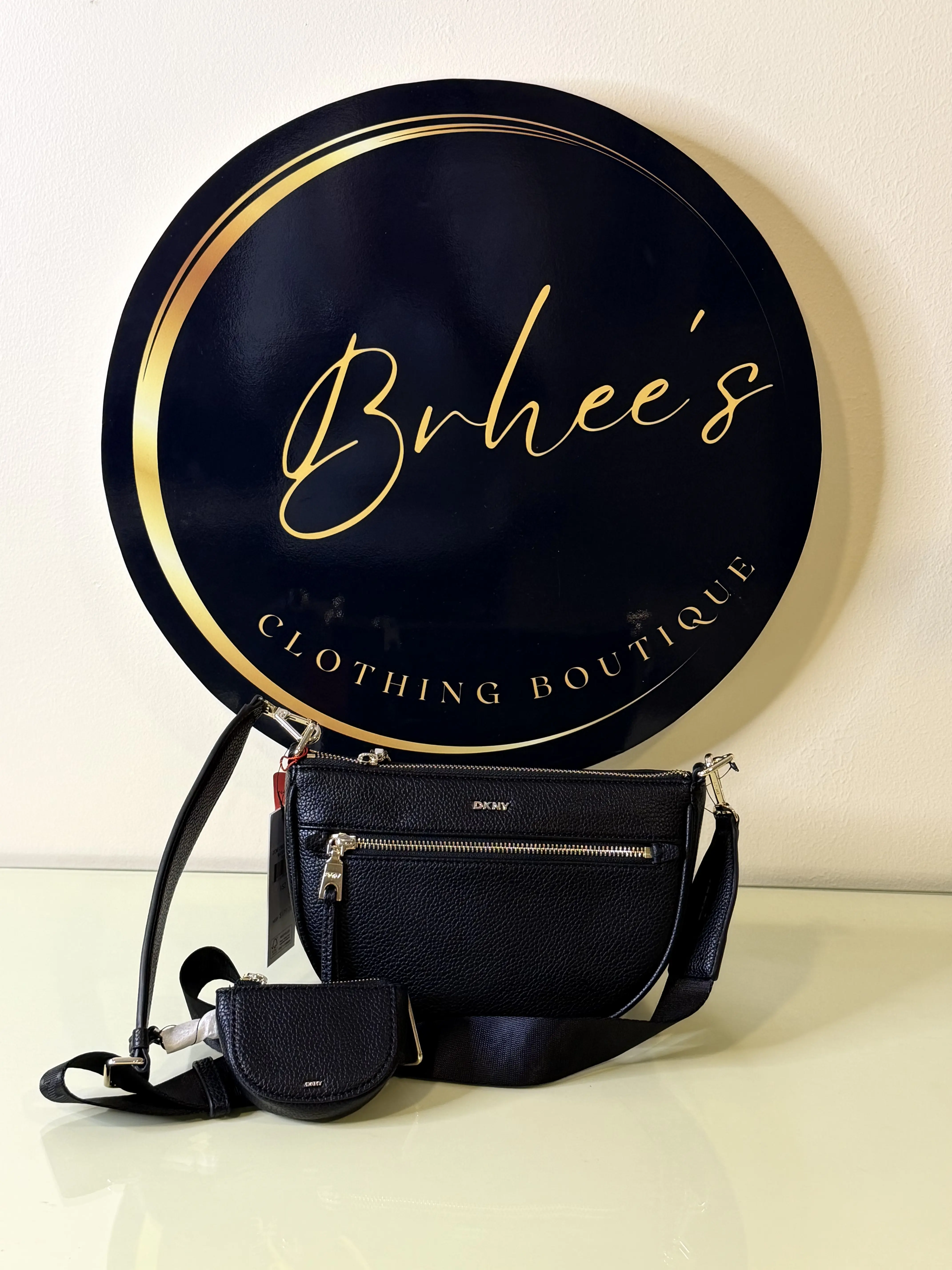 Zoie Crest Crossbody Bag